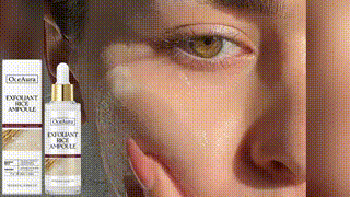 OceAura Rice Moisturizing Exfoliating Liquid Moisturizing, hydrating, gentle exfoliating, skin care, and softening lotion