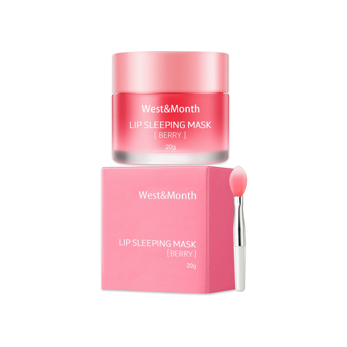 West&Month Jelly Lip Mask Moisturizing and hydrating lip wrinkle reduction nourishing lip skin sleeping jelly lip mask