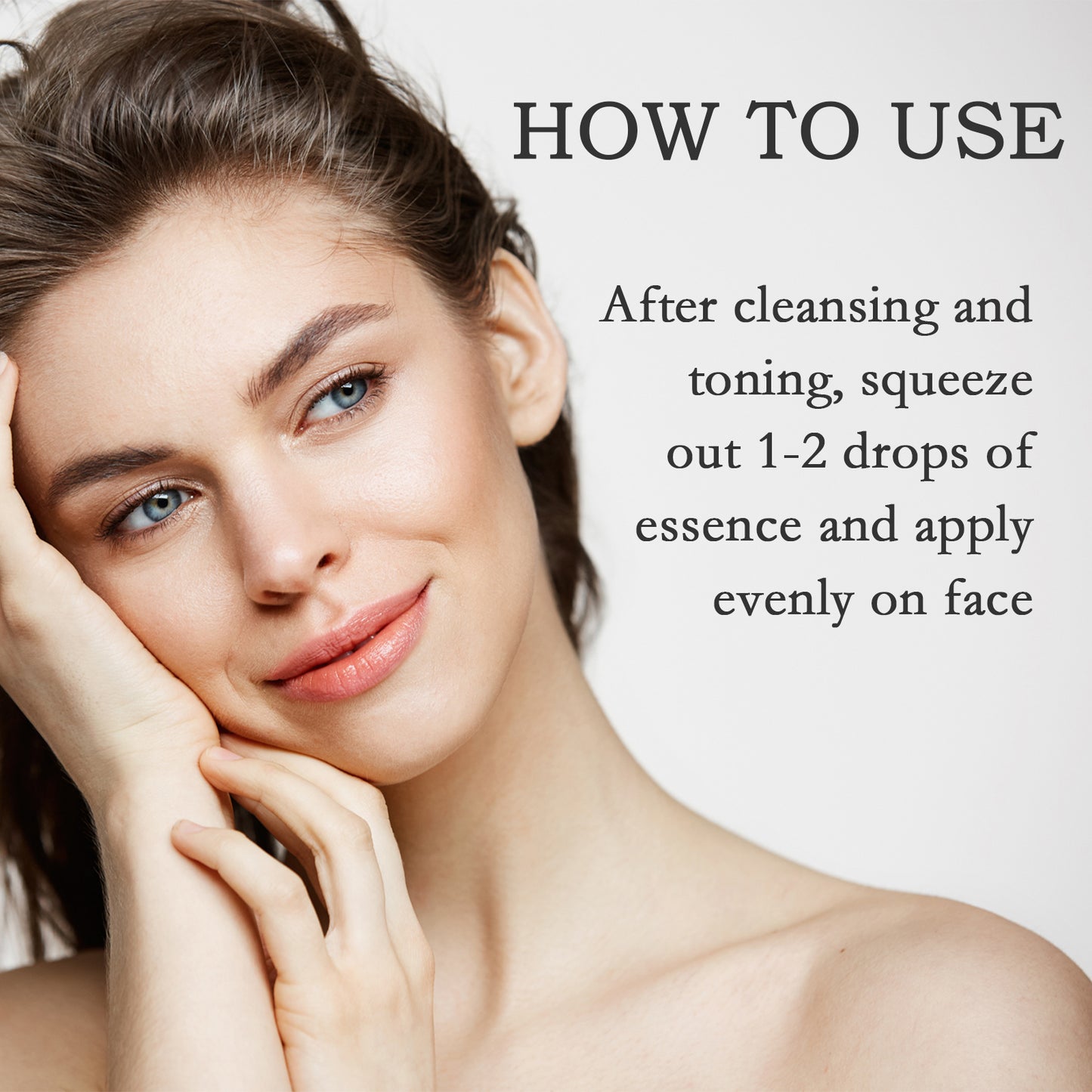 OUHOE Wrinkle Reducing Serum Firm facial skin, reduce fine lines and forehead wrinkles, brighten complexion essence lotion