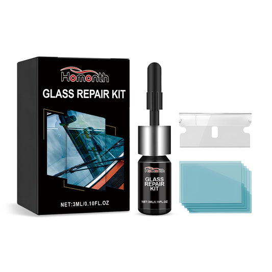 Homonth Car Windshield Repair Kit Car glass crack and scratch multifunctional adhesive repair fluid