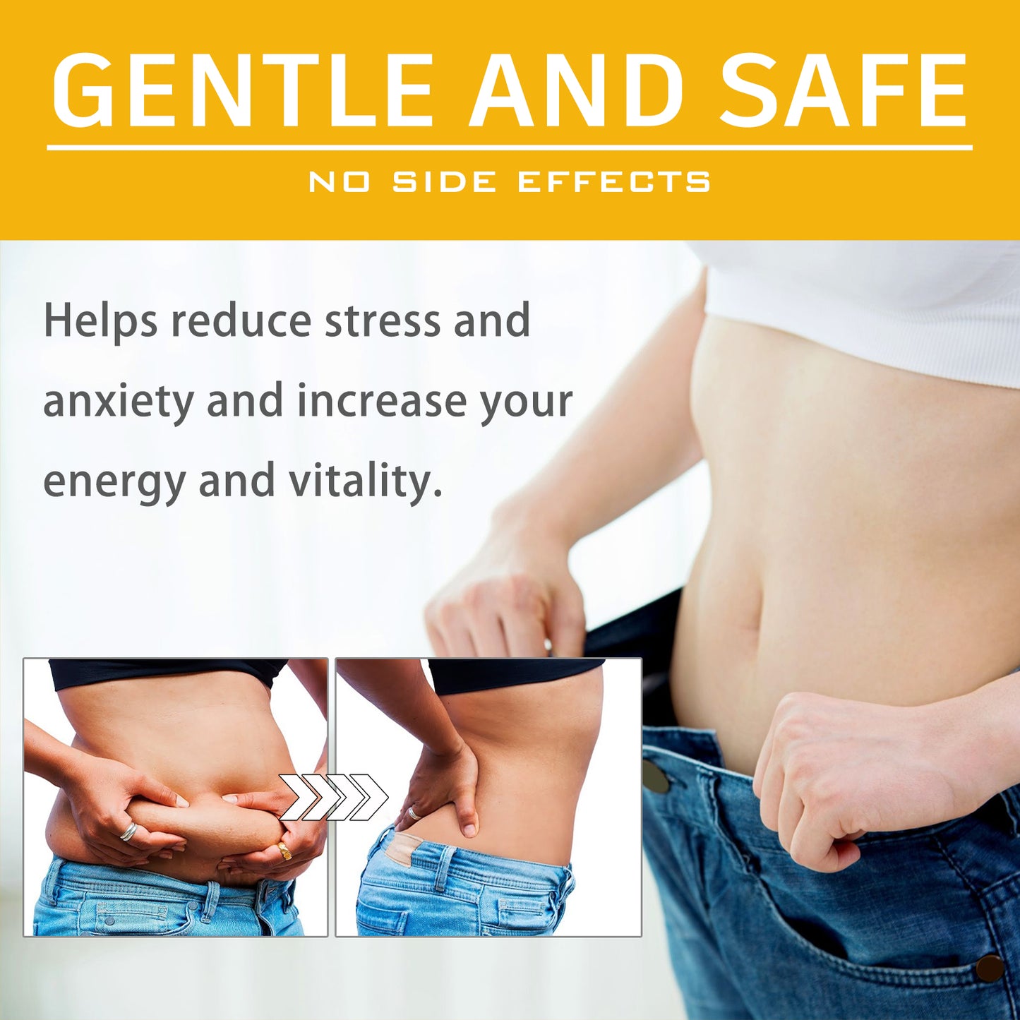 South Moon Bee Venom Slimming Patch Enhance Body Curves, Tighten Arms, Reduce Body Fat, Shaping Body, Beauty Body