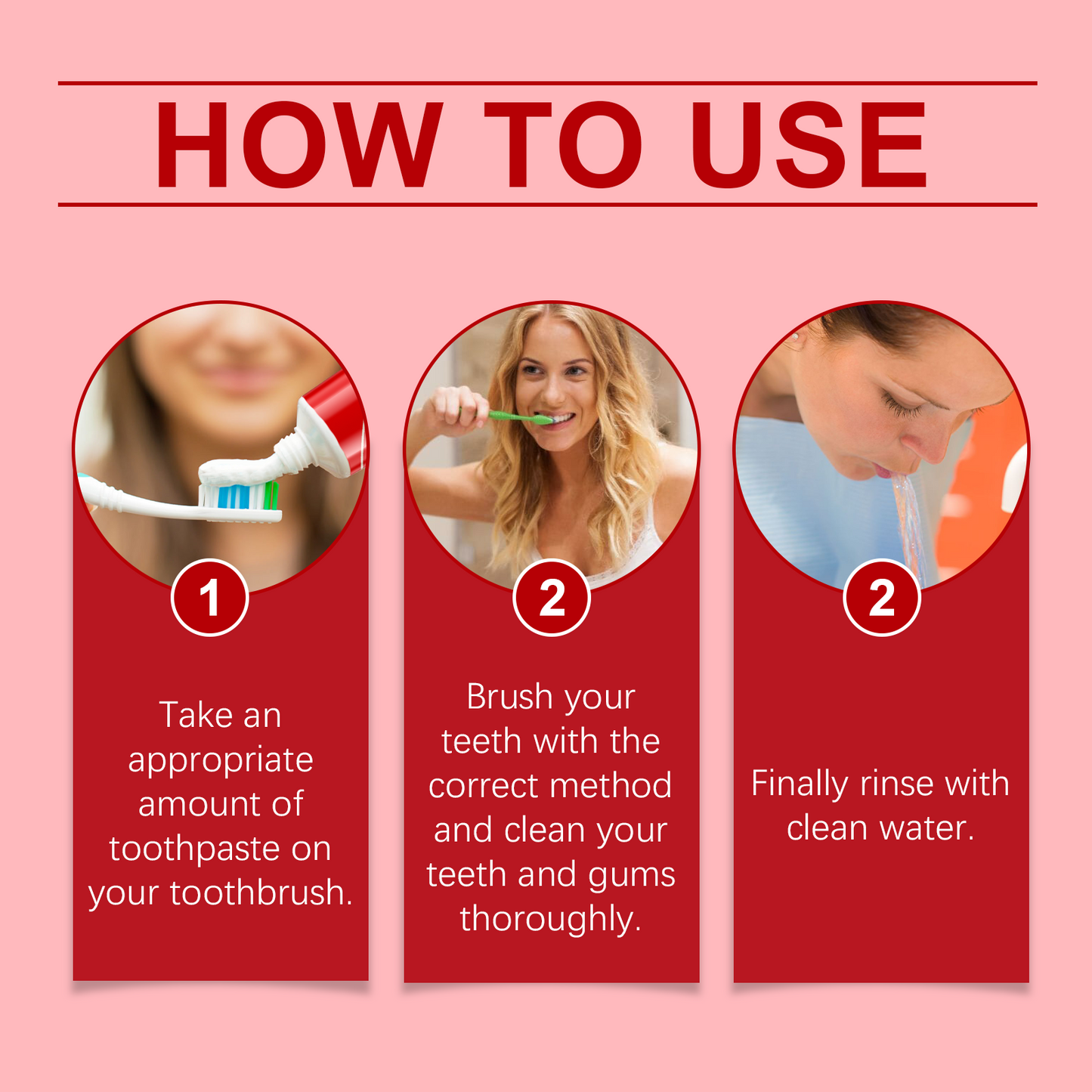 Oralhoe Probiotic Whitening Mint Toothpaste Fresh Breath Cleaning Beautiful Teeth Care Oral Care