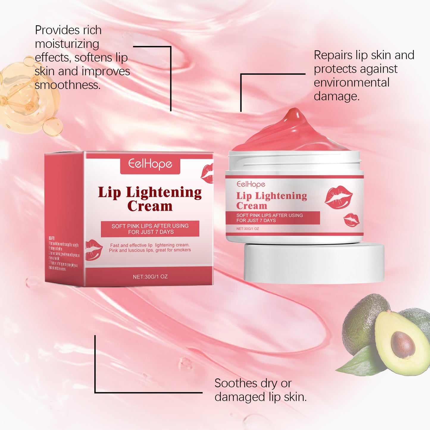 Eelhope Moisturizing Lip Balm Moisturizing and hydrating lip care balm