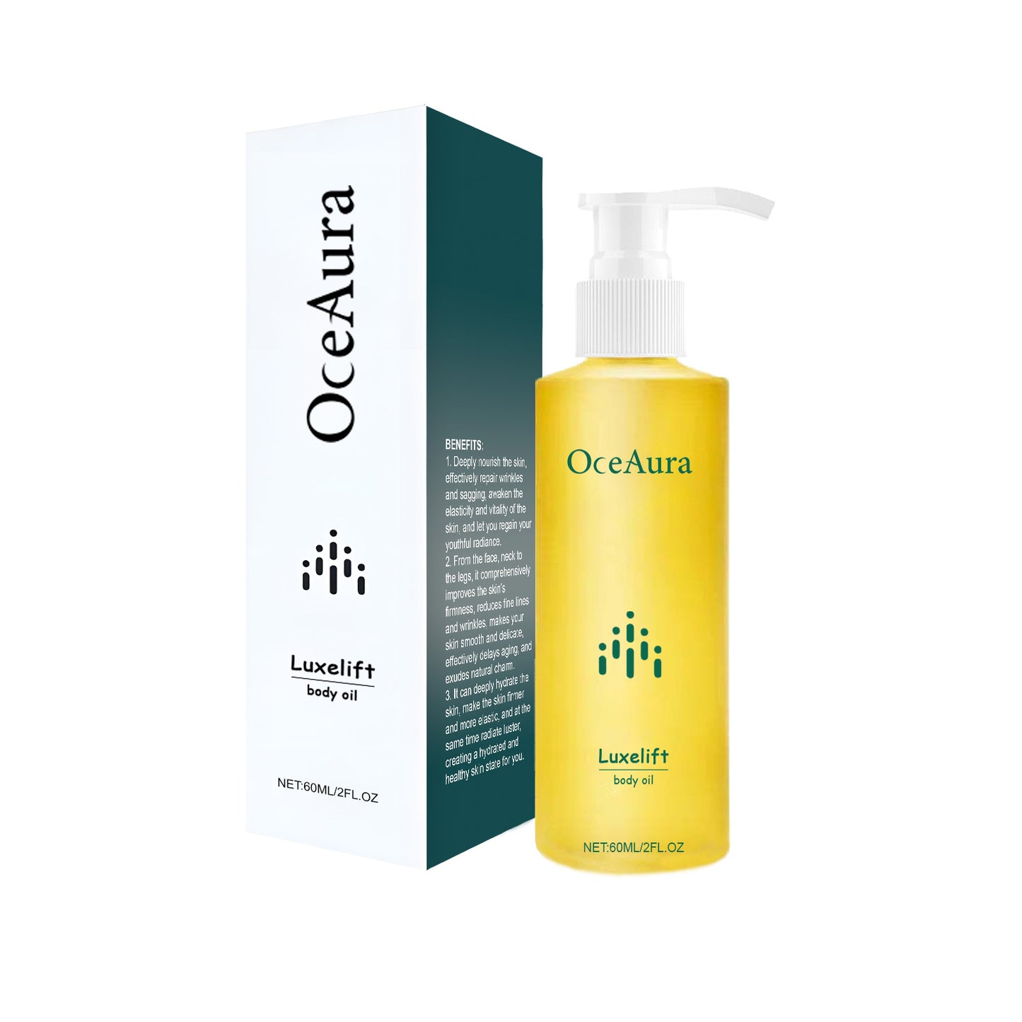 OCEAURA Body Skin Care Oil Skin Hydrating Moisturizing Refreshing Skin Care Firming Care Oil