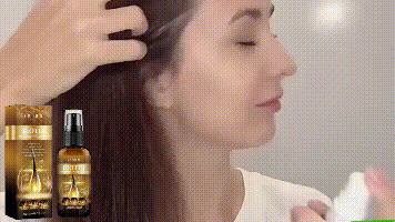 OUHOE Biotin Hair Thickening Spray Nourishing Hair Roots Repairing Dry and Frizzy Hair Anti-Hair Loss Thickening Spray