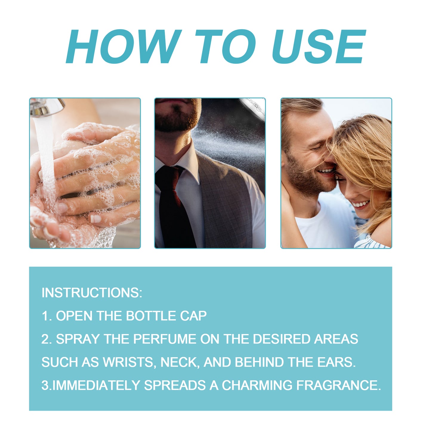 EELHOE Cupid Information Perfume Long-lasting light fragrance fresh natural niche perfume for wrists and behind ears