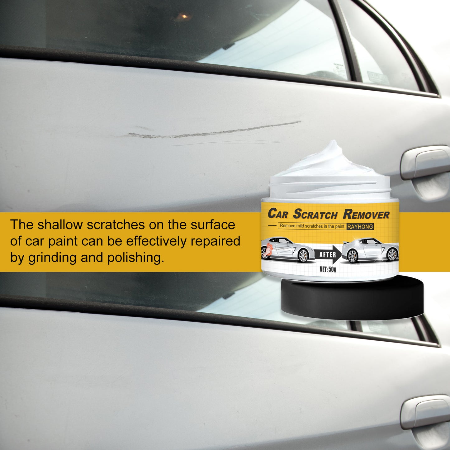 Rayhong Car Scratch Remover Car Paint Scratch Repair Paste Scratch Repair Maintenance Agent