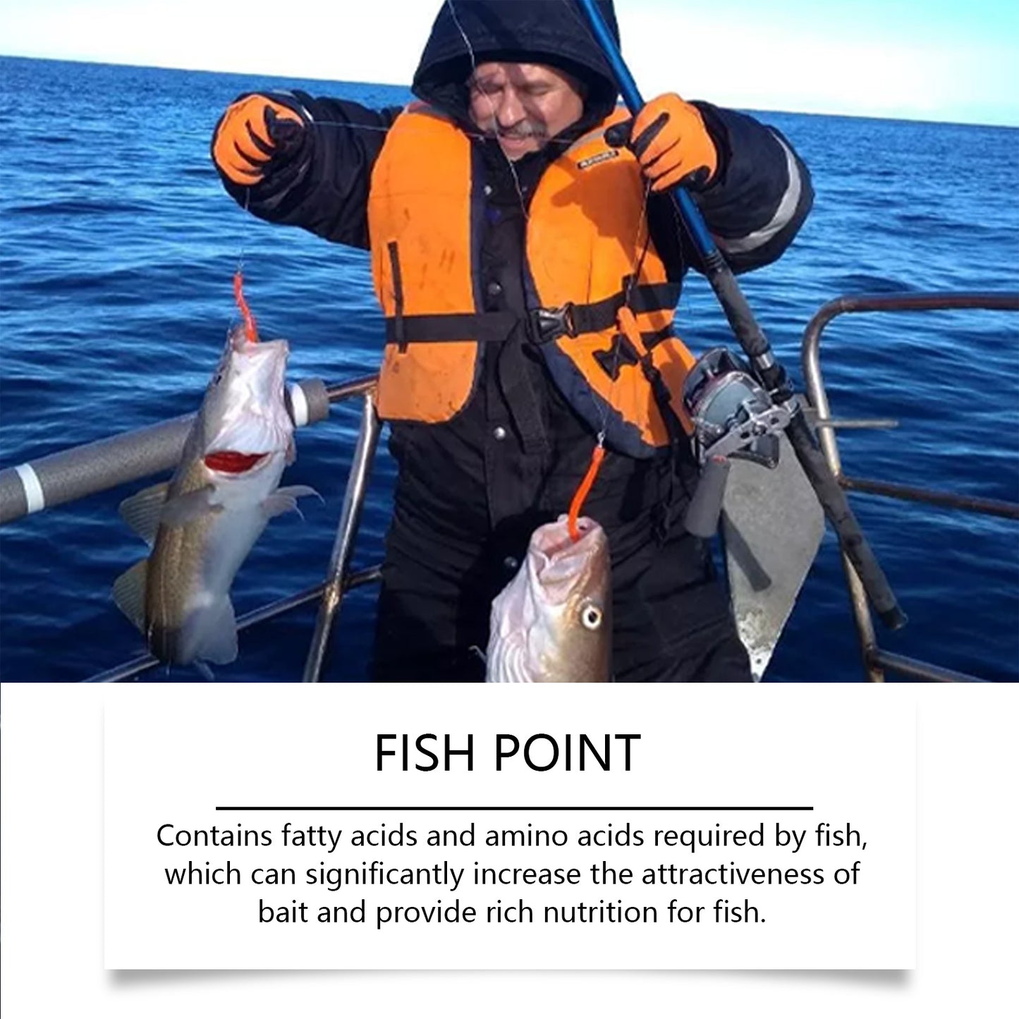 Yegbong Red Worm Fish Bait Agent Fish Bait Fish Feed Nutrient Agent Fishing Wild Fishing Fish Attractant Fish Lure Agent