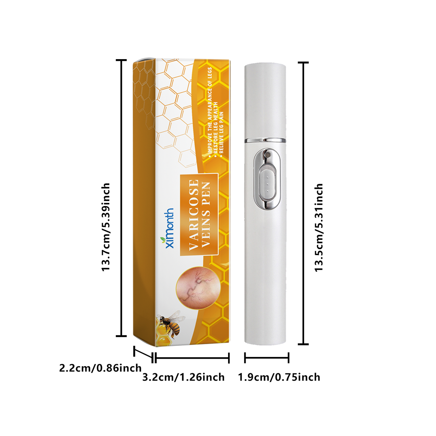 Ximonth Leg Repair Pen Relieve Leg Bulge Discomfort Leg Massage Care Body Repair Pen