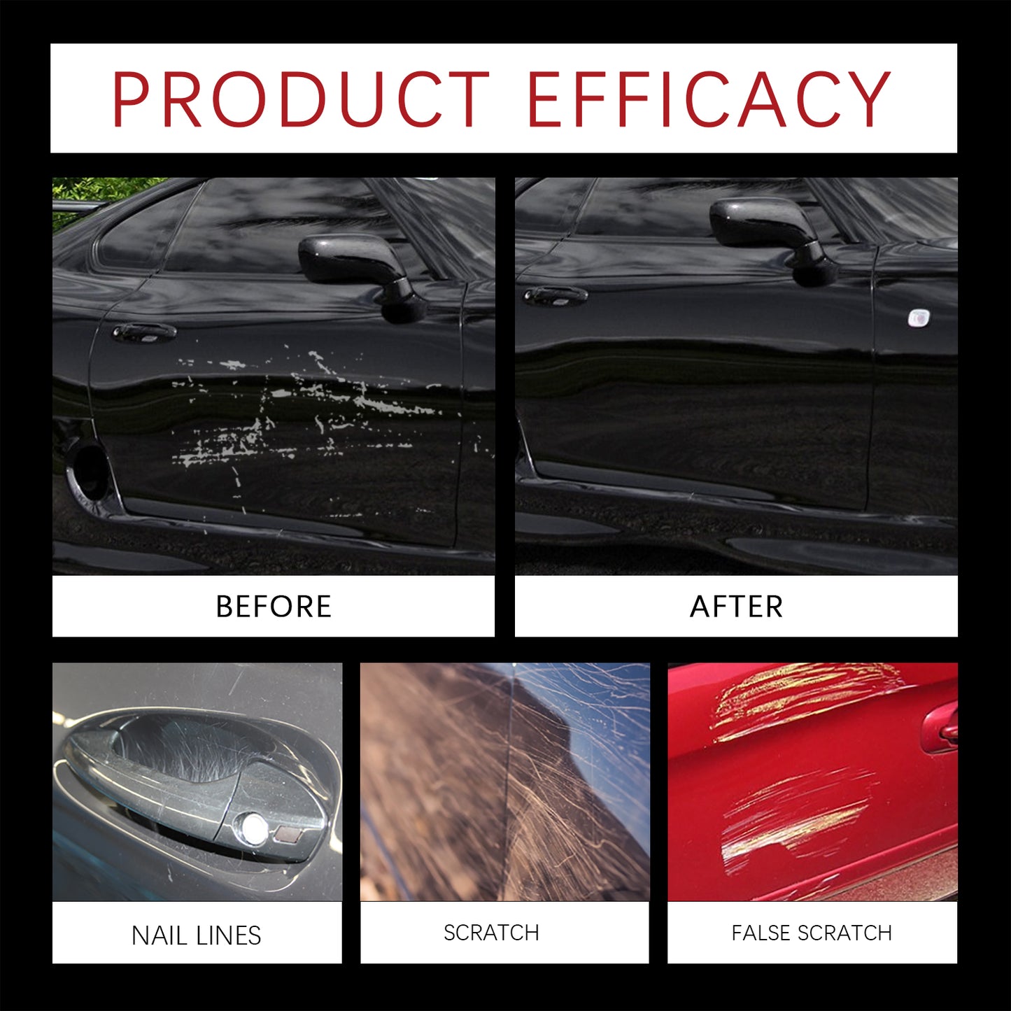 Homonth Car Nano Scratch Polishing Cloth Car Scratch Repair Cloth Quick Scratch Repair Convenient Cloth