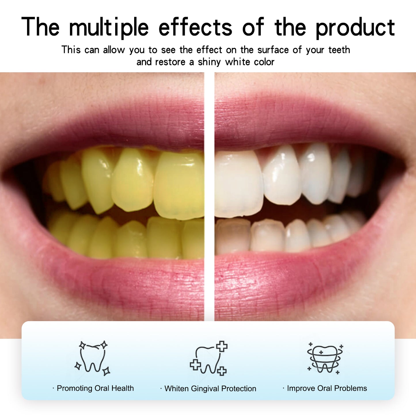 Oralhoe Activated Carbon Teeth Whitening Powder Teeth Whitening, Teeth Cleaning, Tartar Removal, Yellow Teeth, Smoke Teeth, Oral Care