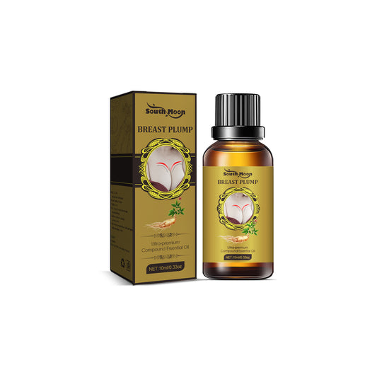 South Moon Breast Essential Oil（10ml） Fengyun Breast Enhancement Firming and Lifting Essential Oil for Plump and Tight Breasts