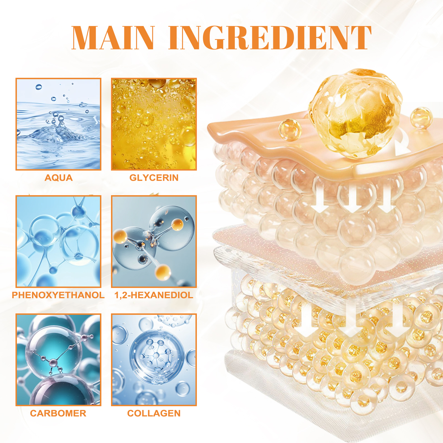 EELHOE Collagen Eye Mask Collagen Essence Soft Skin Lifting Elasticity Crystal Eye Mask