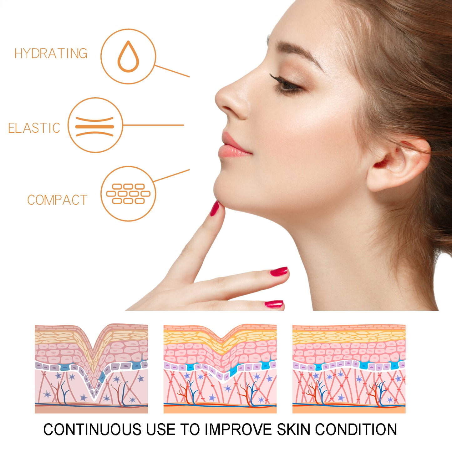 Jaysuing Firming Care Cream Moisturizing, firming, lightening fine lines and spots, softening and brightening skin cream