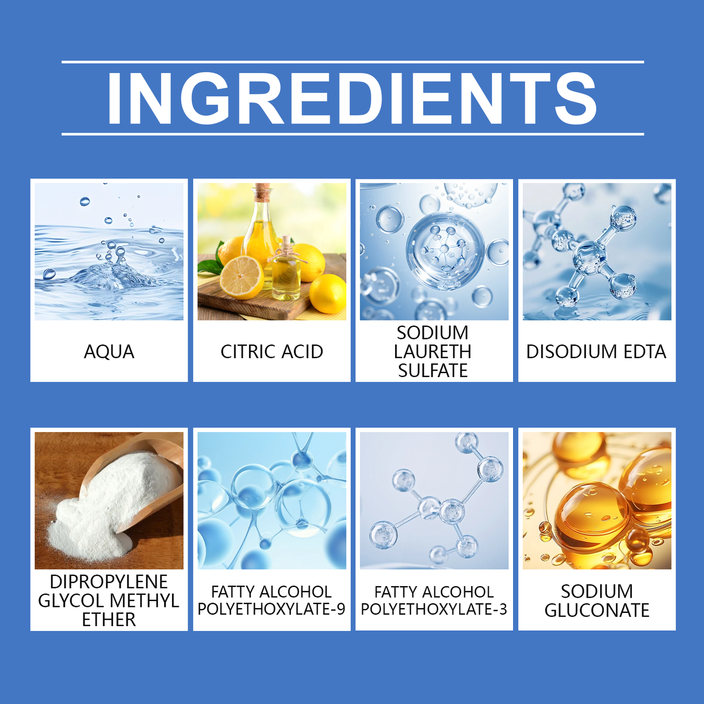 JAKEHOE Heavy Oil Stain Cleaner Household Stove Kitchen Range Hood Degreaser Multi-Purpose Cleaner