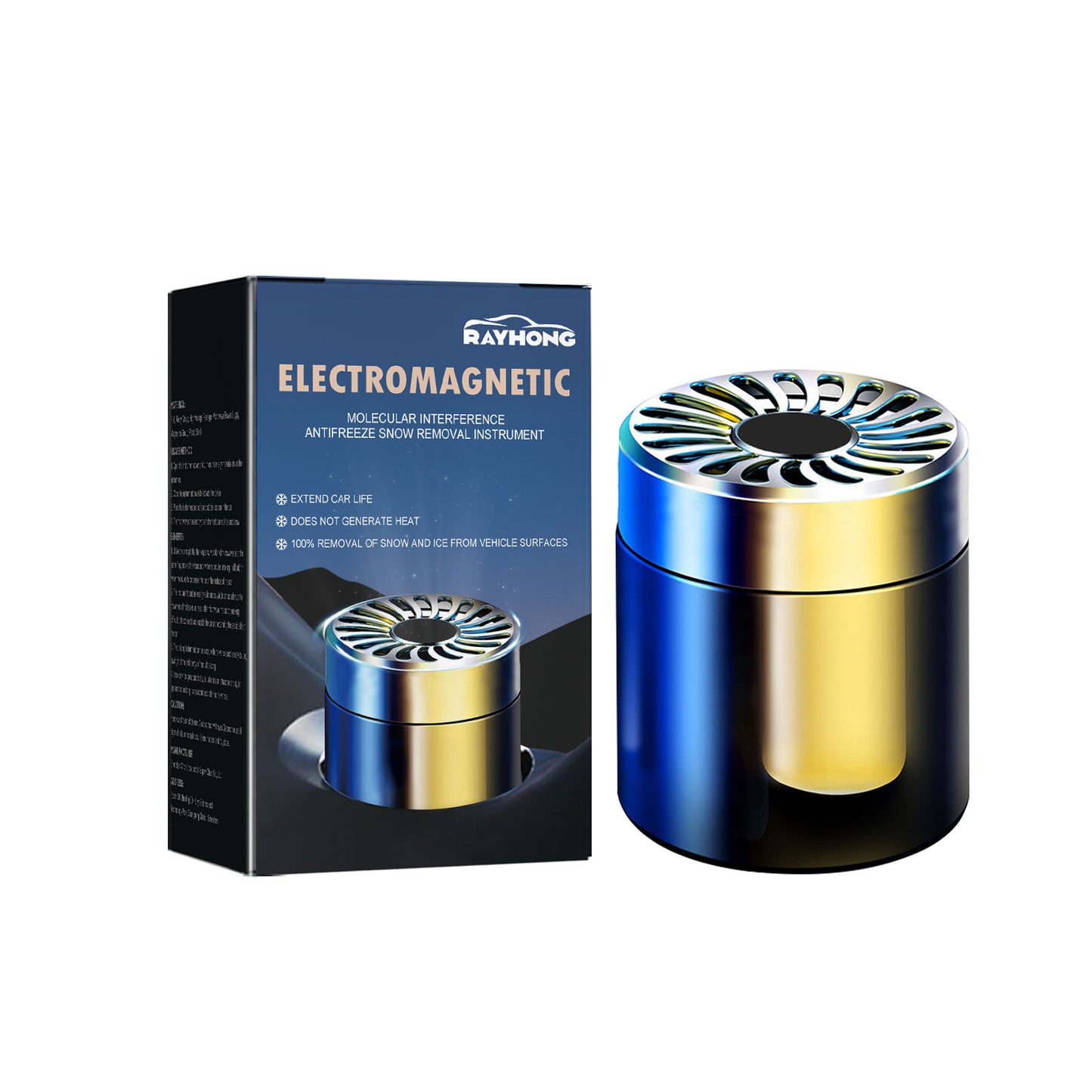 Rayhong De-icer Car Glass Ice and Snow Removal Tool Quick Portable Car Window Ice Scraper