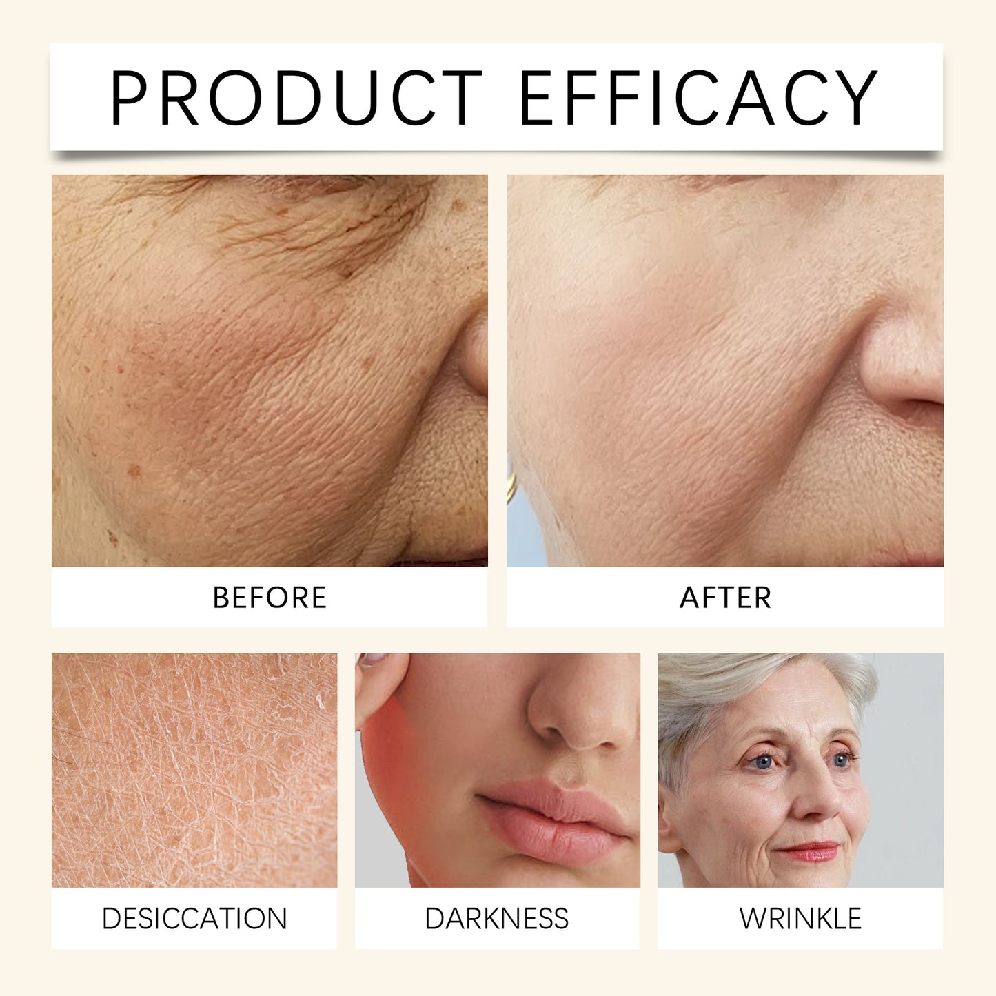 OUHOE Tallow Honey Skin Moisturizing Cream Deep Body Moisturizing Hydrating Nourishing Skin Elasticity Maintaining Body Cream