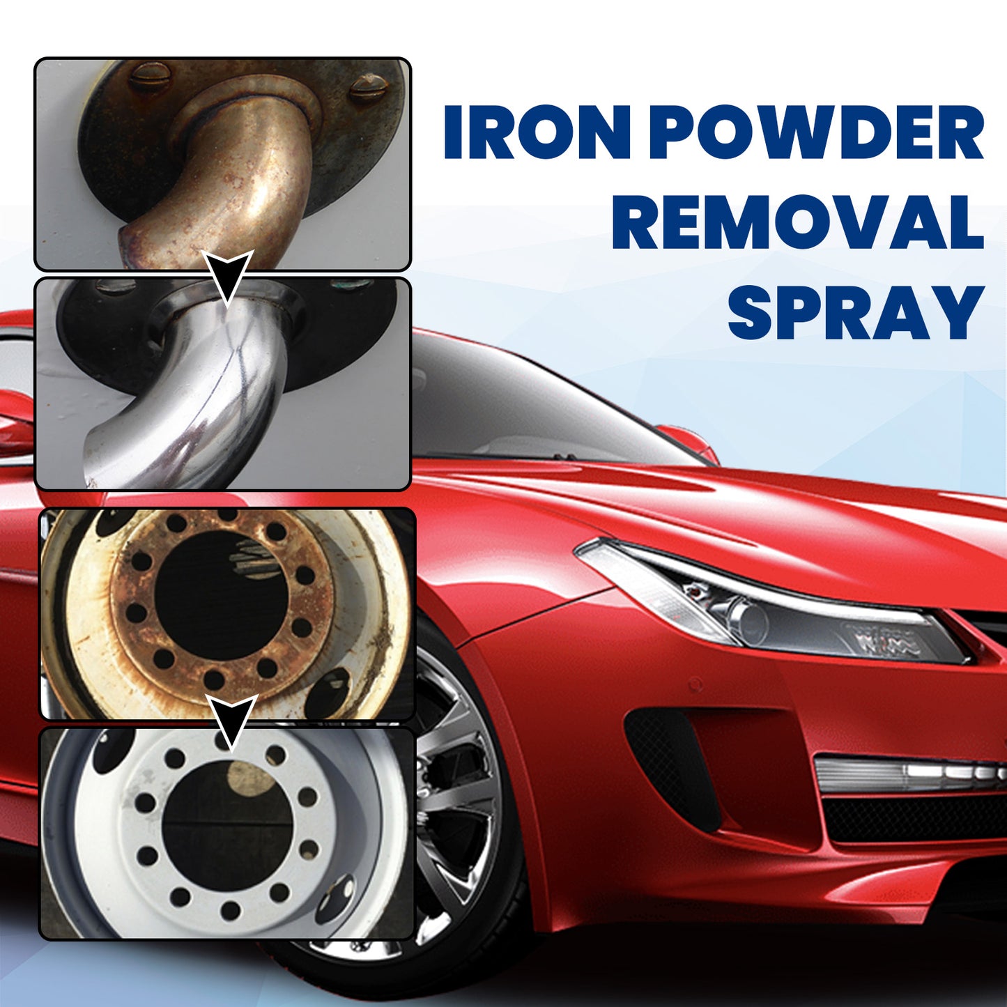 Homonth Rust Remover Car Metal Rust Refurbishment Anti-Rust Polishing Coating Care Cleaner